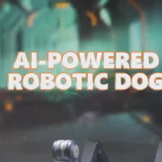 Robot Hond - Interactief Speelgoed voor Kinderen - Bewegende, Intelligente Bionische Hond - Wit - Met LED-ogen - productvideo