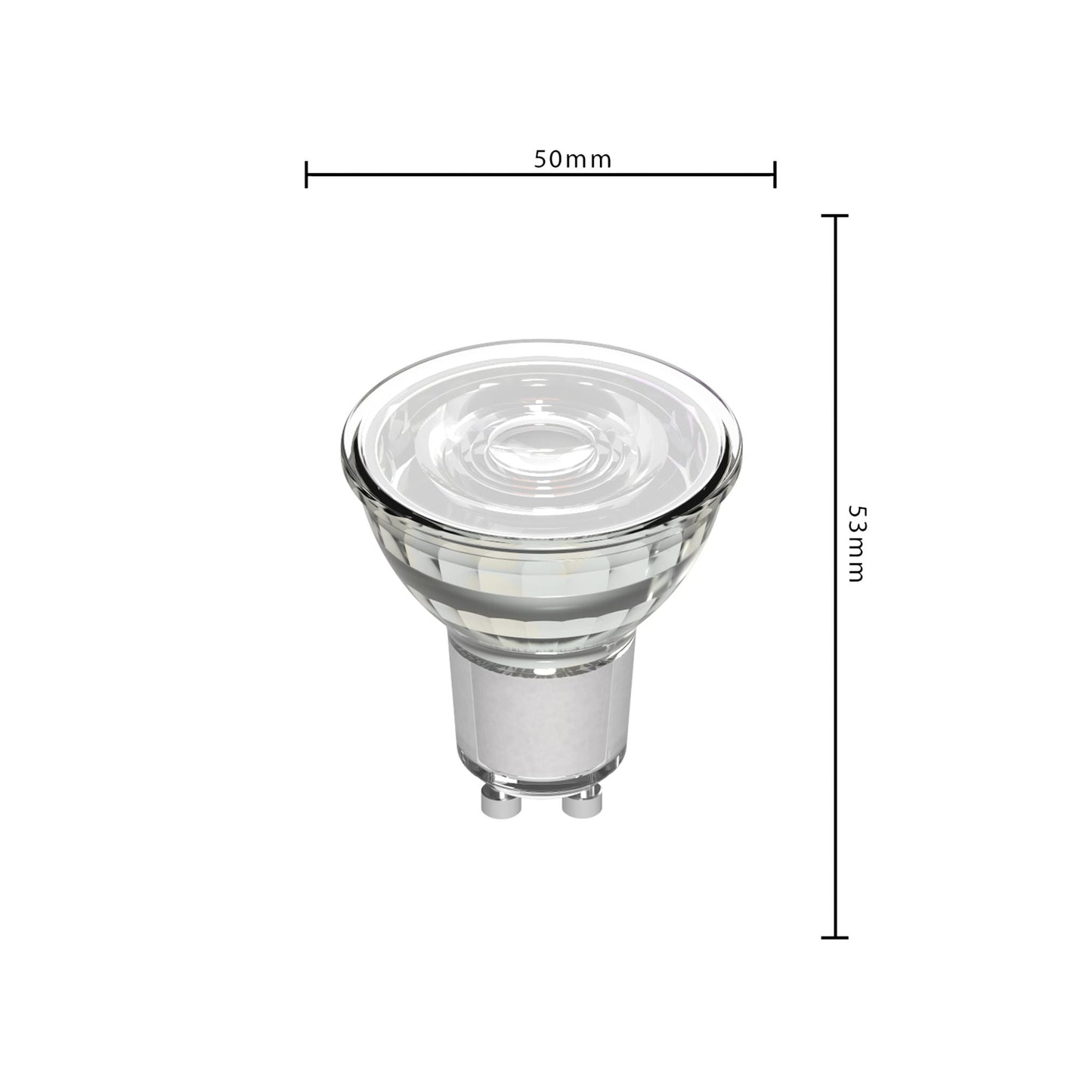 ProDim LED GU10 Spot - Helder - Dimbaar warm wit licht - 4W vervangt 50W