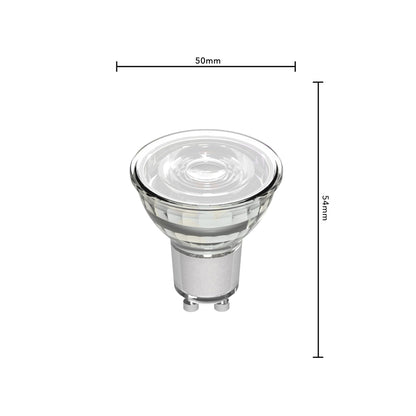 GU10 LED Lamp - Dimbaar warm wit licht - 5W vervangt 75W - 1 spot