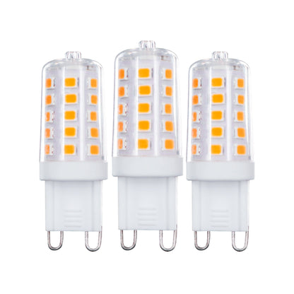 ProDim LED Steeklamp G9 - Dimbaar warm wit licht - 220-240V - 3.5W (28W) - 3 lampjes