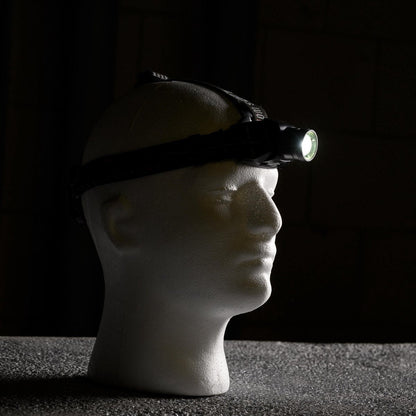 LED's Work Hoofdlamp op batterijen - Met zoomfunctie - Dimbaar - IP44 waterdicht - 400 Lumen