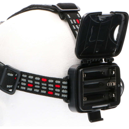 LED's Work Hoofdlamp op batterijen - Met zoomfunctie - Dimbaar - IP44 waterdicht - 400 Lumen