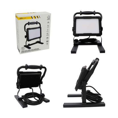 Professionele LED bouwlamp 100W – Rough Service Tested – 5 meter snoer – 9000 lumen – IP65