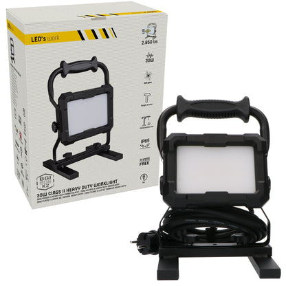 LED's Work Professionele LED Bouwlamp 2850 - Rough Service Tested - 5 meter snoer - 30W - IP65