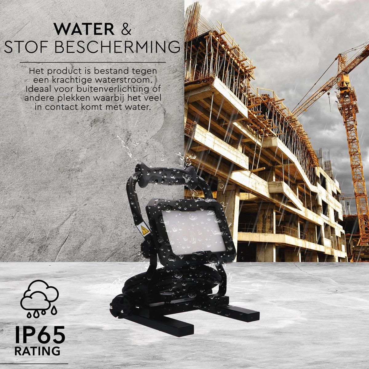 LED's Work Professionele LED Bouwlamp 2850 - Rough Service Tested - 5 meter snoer - 30W - IP65