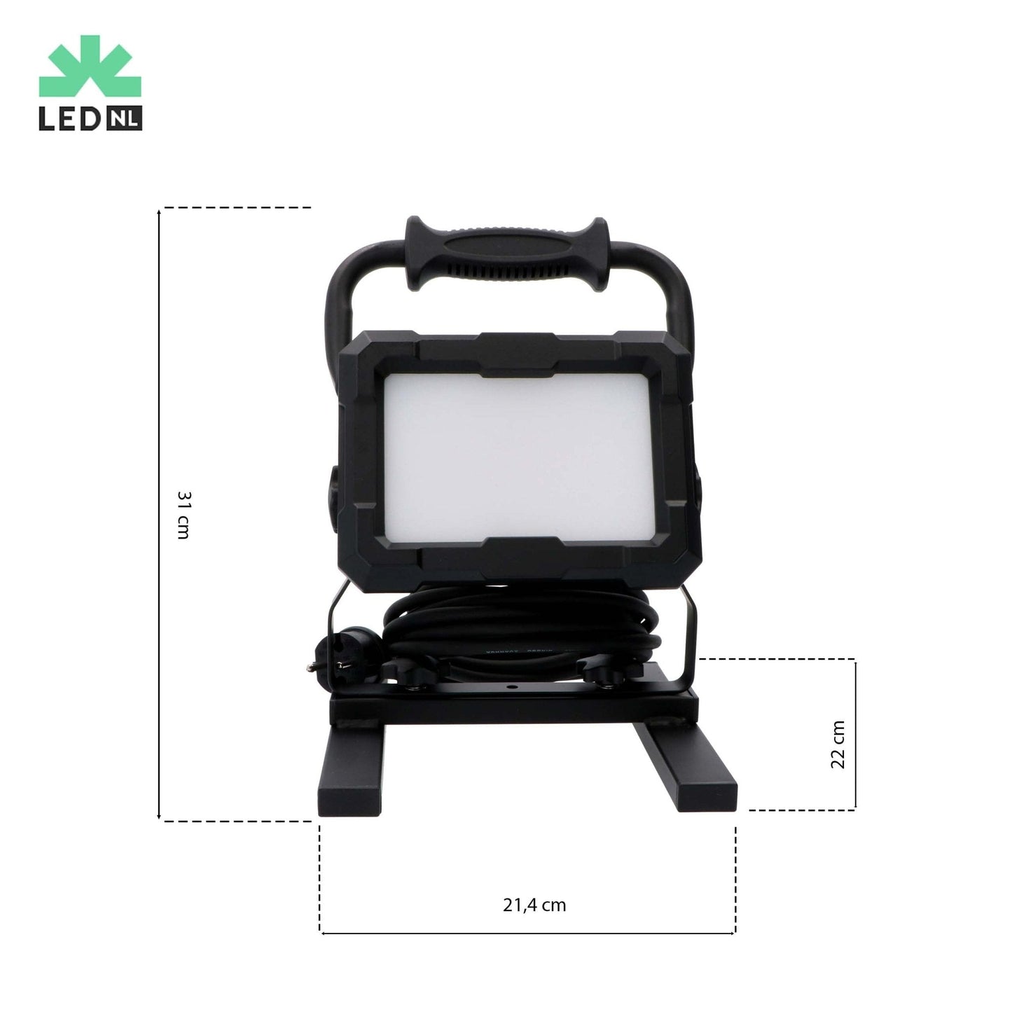 LED's Work Professionele LED Bouwlamp 4500 - Rough Service Tested - 5 meter snoer - 50W - IP65