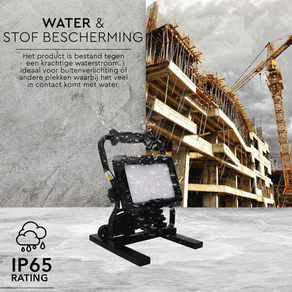 LED's Work Professionele LED Bouwlamp 4500 - Rough Service Tested - 5 meter snoer - 50W - IP65