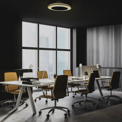 Proventa 3D Air Plafondventilator met verlichting 50 cm - Verspreidt lucht over hele kamer - Met afstandsbediening