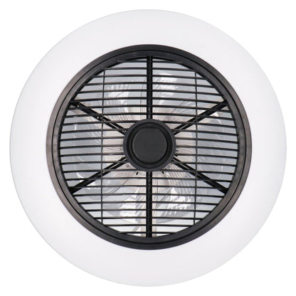 Proventa 3D Air Plafondventilator met verlichting 50 cm - Verspreidt lucht over hele kamer - Met afstandsbediening