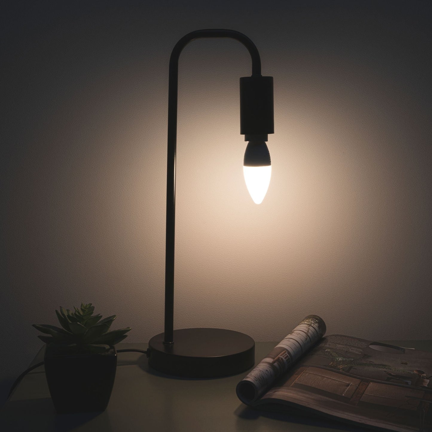 Proventa Dimbare LED Lamp E14 - Lichtkleur dimbaar naar extra warm wit licht - 1 x Kaars lamp