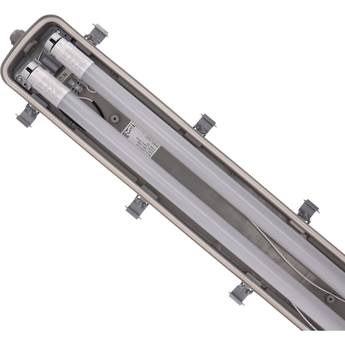 Proventa Dubbele LED TL verlichting - Waterdicht & Robuust - 60 cm