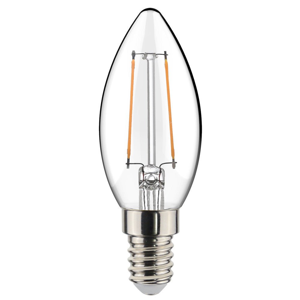 Proventa Longlife Filament LED kaarslamp met kleine E14 fitting - _ 35 mm - 1 x LED Kaarslamp