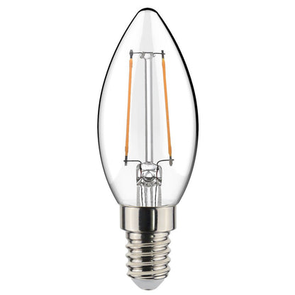 Proventa Longlife Filament LED kaarslamp met kleine E14 fitting - _ 35 mm - 1 x LED Kaarslamp