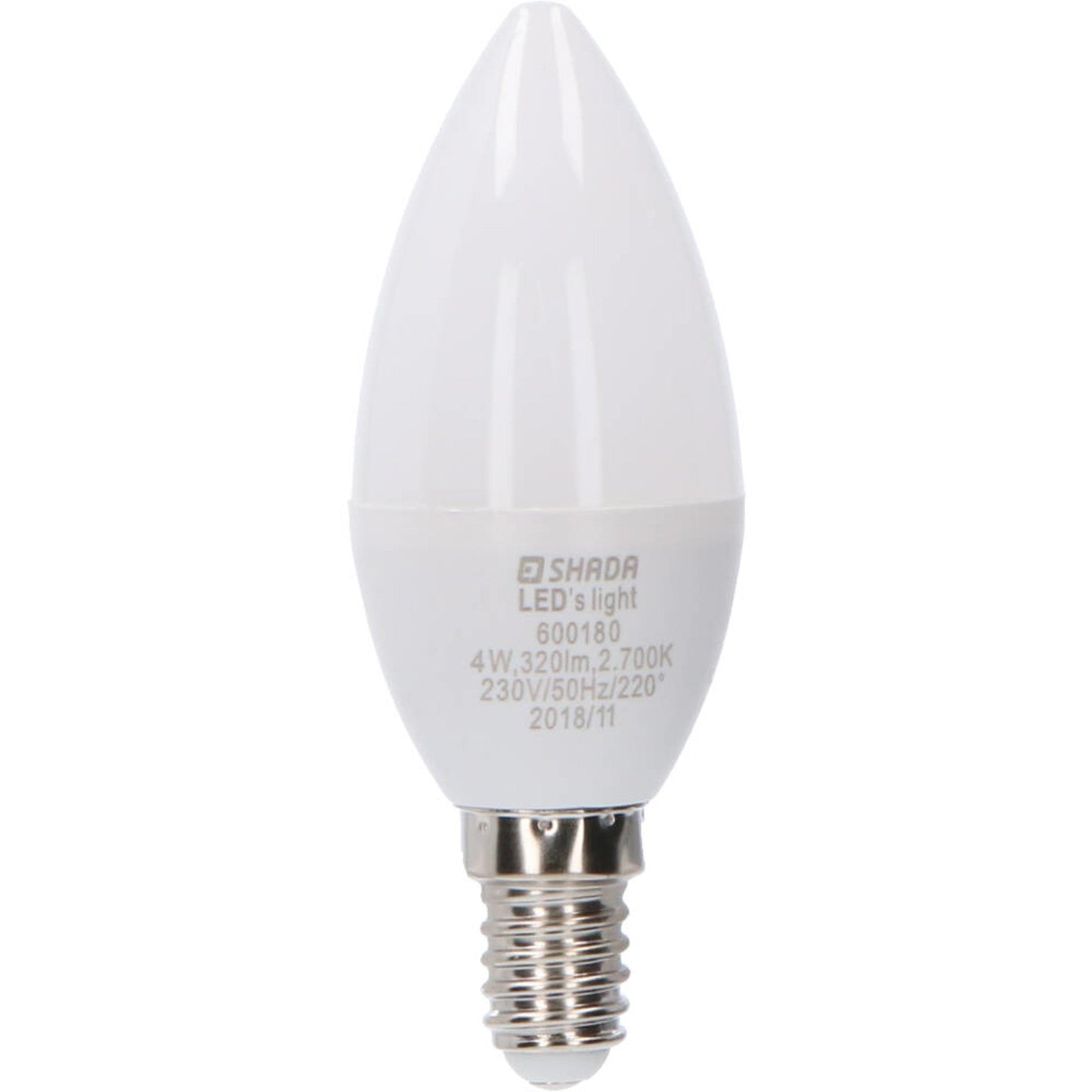 Proventa Longlife LED Candle ledlamp met kleine E14 fitting - Model frosted - _ 35 mm
