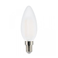 Comnox - Proventa Longlife LED Candle - Sfeervol en Energiezuinig - E14 Frosted