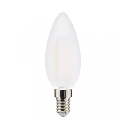 Proventa Longlife LED Candle ledlamp met kleine E14 fitting - Model frosted - _ 35 mm