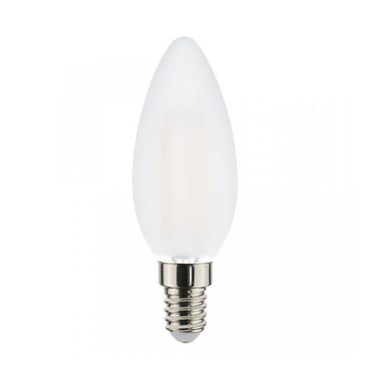 Proventa Longlife LED Candle ledlamp met kleine E14 fitting - Model frosted - _ 35 mm