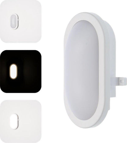 Proventa Outdoor LED Bull eye buitenlamp - Wandlamp model Ovaal voor buitengebruik