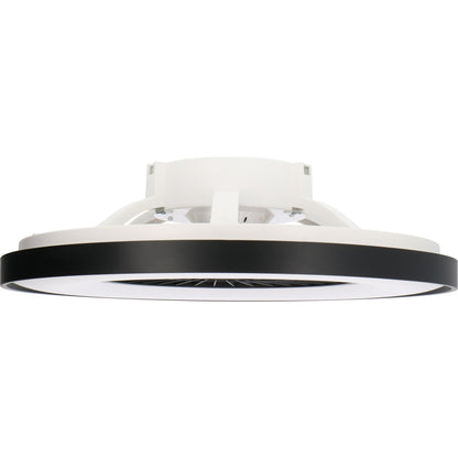 Proventa Premium Plafondventilator met lamp 60 cm - Zomer- en winterstand met afstandsbediening - Zwart