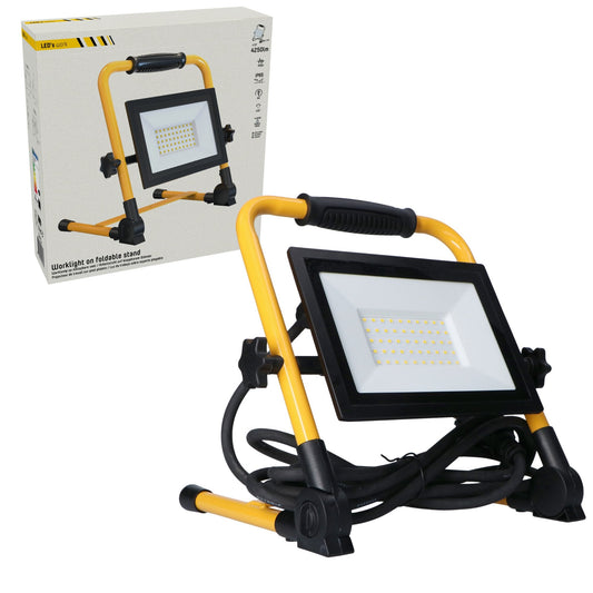 Comnox - LED Werklamp 4250 - Heldere lichtbron voor werkplaatsen - IP65 waterdicht - 3 meter snoer - 50W