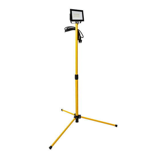LED's Work 1 x 50W Tripod LED Bouwlamp op statief - In hoogte verstelbaar - 4250 lm