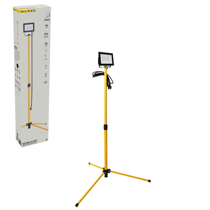 Comnox - LED's Work 1 x 50W Tripod LED Bouwlamp op statief - Krachtig licht - Energiezuinig - 4250 lm - 50 W - Nederlands