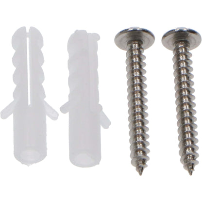 LED's Light RVS LED Muurlamp Buiten - Spot met 2 x GU10 fitting - Model Catania - IP44 - Zilver