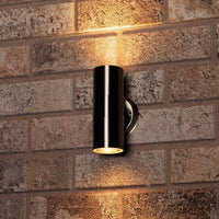 Comnox - Catania RVS Wandlamp - Up-and-down lichteffect - Zilver