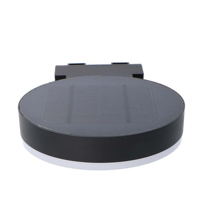 RVS Solar LED Buitenlamp met bewegingssensor - Draadloos - 3 standen - Zwart