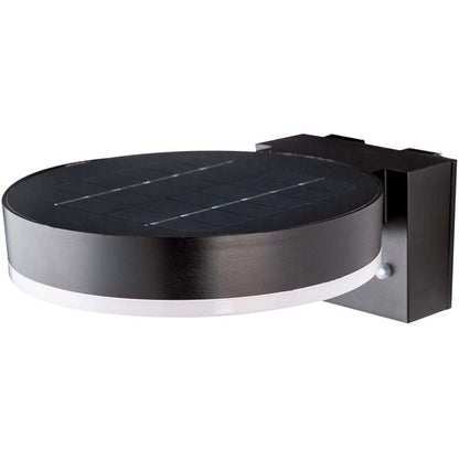 RVS Solar LED Buitenlamp met bewegingssensor - Draadloos - 3 standen - Zwart