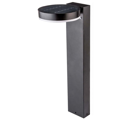 LED's Light RVS Solar LED Tuin Lantaarnpaal met Bewegingssensor - Draadloos - 3 standen - Zwart