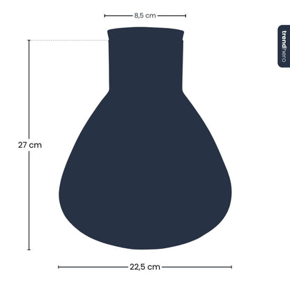 Terrarium bottle 'Sammie' with cork - Closed terrarium Ø 22.5 cm ↑ 27 cm