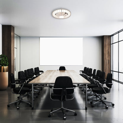 LED's Light Plafondlamp met LED verlichting en ventilator - Dimbaar en instelbare kleurtemperatuur – Incl. afstandsbediening