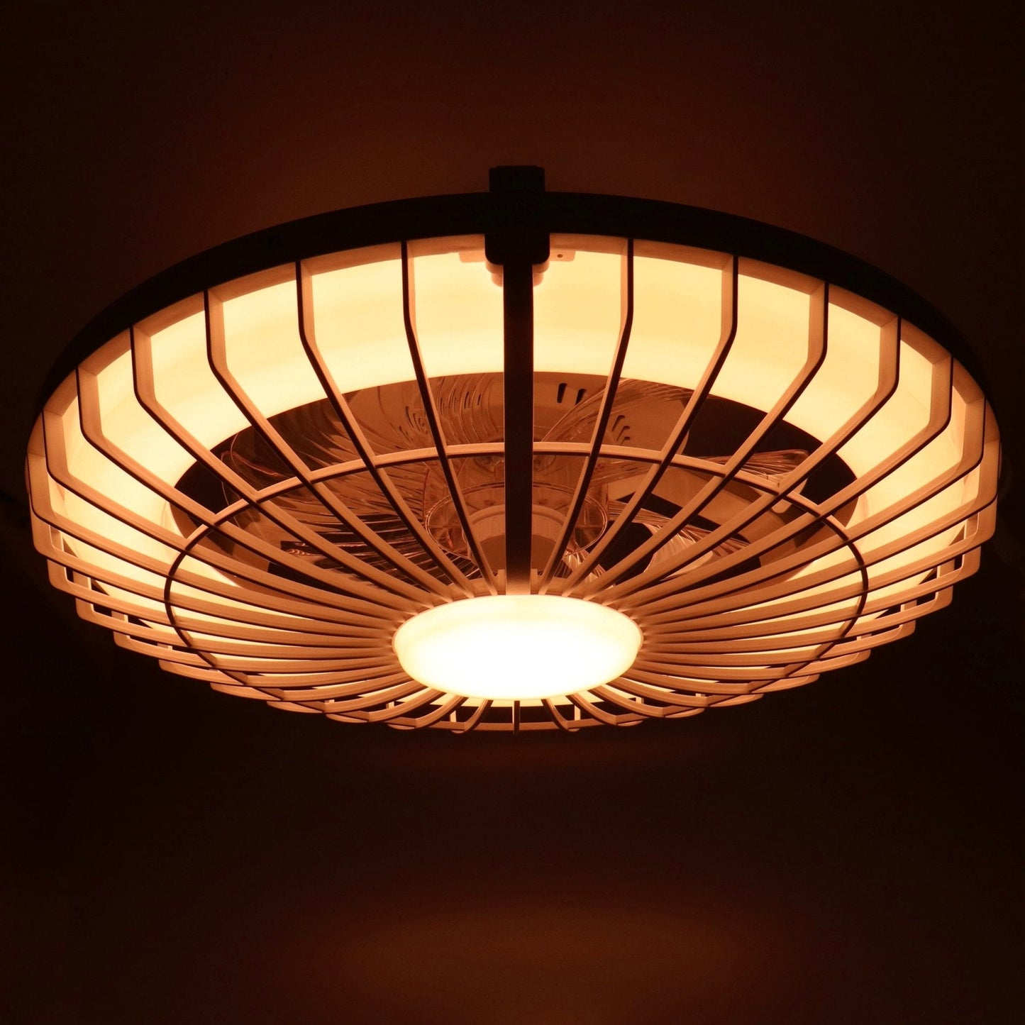 LED's Light Plafondlamp met LED verlichting en ventilator - Dimbaar en instelbare kleurtemperatuur – Incl. afstandsbediening