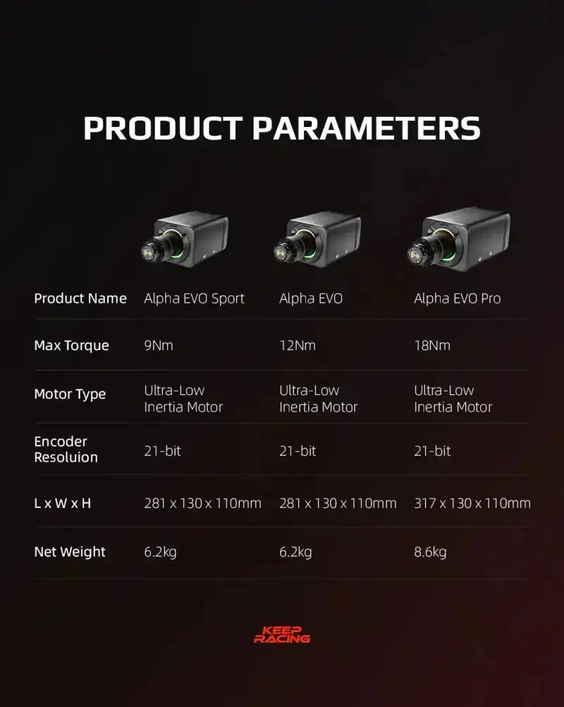 Simagic Alpha EVO 12nm - Direct Drive Wheel Base