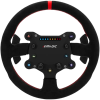 Simagic GTS Steering Wheel Alcantara - Professionele Controle - Met Magnetische Paddles