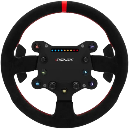 Simagic GTS Steering Wheel Alcantara - Professionele Controle - Met Magnetische Paddles