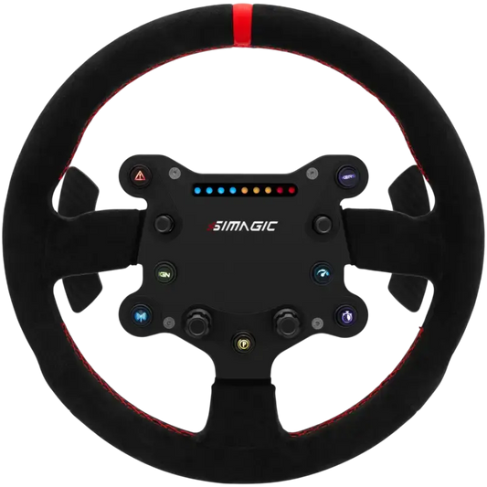 Simagic GTS Steering Wheel Alcantara - Professionele Controle - Met Magnetische Paddles