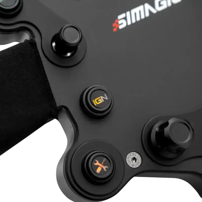 Simagic GTS Steering Wheel Alcantara - Professionele Controle - Met Magnetische Paddles