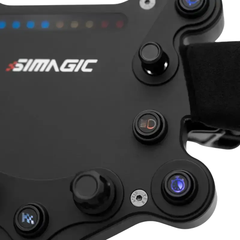 Simagic GTS Steering Wheel Alcantara - Professionele Controle - Met Magnetische Paddles