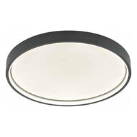 Comnox - Slim LED Plafonniere - Warm wit licht - 45 cm Antraciet