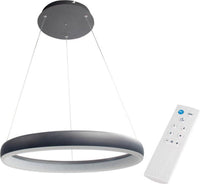 Comnox - Clint LED Smart LED Hanglamp - Instelbare sfeer met app-bediening - 60 cm Zwart
