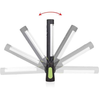 Smartwares LED Looplamp op batterijen met haak - Draai- en Kantelbaar - Draadloos - Zwart