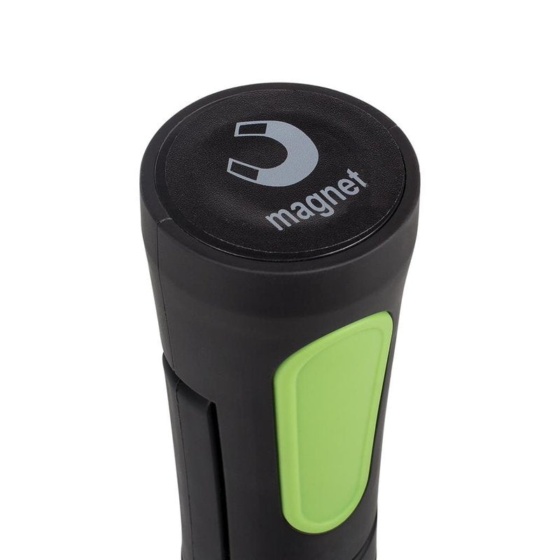 Smartwares LED Looplamp op batterijen met haak - Draai- en Kantelbaar - Draadloos - Zwart