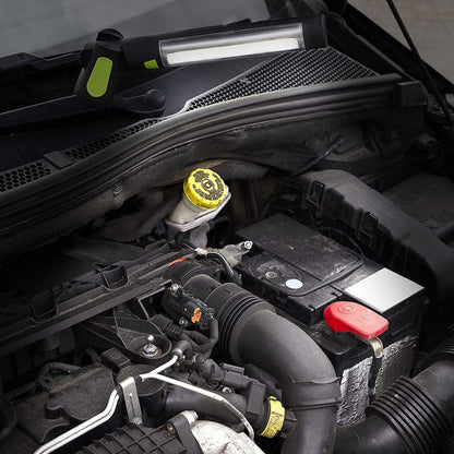 Smartwares LED Looplamp op batterijen met haak - Draai- en Kantelbaar - Draadloos - Zwart