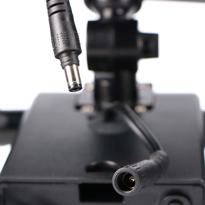 LED's Light Solar LED Buitenlamp met Bewegingssensor - 2 lichts - Automatisch aan/uit - Afneembaar paneel - Zwart