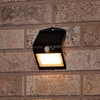 Comnox - Proventa Jerrel - Solar LED Buitenlamp met bewegingssensor - Zwart