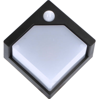 LED's Light Solar LED Buitenlamp met Bewegingssensor - Draadloos op zonne-energie - Zwart - IP44