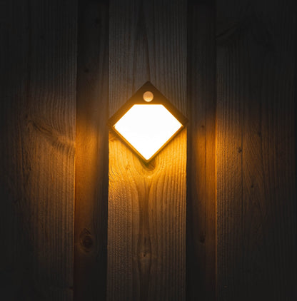 LED's Light Solar LED Buitenlamp met Bewegingssensor - Draadloos op zonne-energie - Zwart - IP44