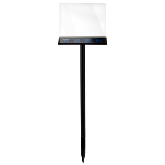 LED's Light Solar LED Display Schrijfbord Buiten - Draadloos op zonne-energie - Incl. Stift